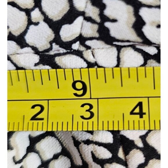 Banana Republic Womens 4 Ryan Pants in Cool Neutral Boa Print - Picture 8 of 12